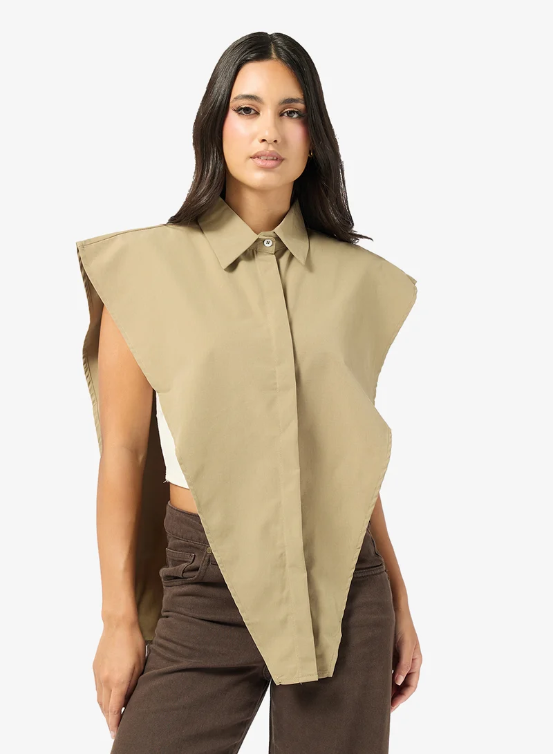 ELLA Shirt With Statement Hem